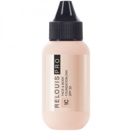 Крем тональный Relouis PRO Face&Body Foundation 24H SPF 30 тон 1С светлый холодный