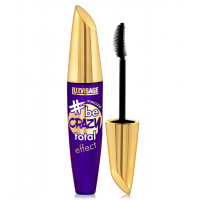 Тушь для ресниц LUX visage BE CRAZY total effect, 10г