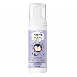 Мусс для лица мицеллярный очищающий Белита Belita young skin Эксперт матовости кожи 175 мл