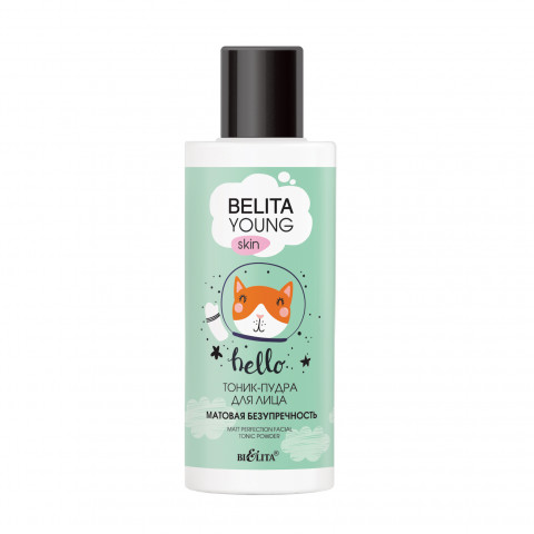 Тоник-пудра для лица Белита Belita young skin Матовая безупречность 115 мл