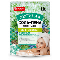 Соль-пена для ванн Хвойная укрепляющая 200 г Соль-пена для ванн Хвойная укрепляющая 200 г